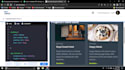 web design with HTML, CSS and bootstrap 5