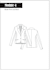create detailed technical flat sketch of any garment