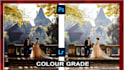 do bulk wedding photo editing ,wedding photo color grading