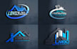design modern construction, building and company logo