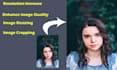 do photo resolution increase, photo cropping and photo resizing