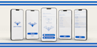 design splash screen and onboarding screen for mobile app