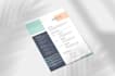 design professional resume, modern CV template, portfolio