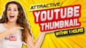 design amazing clickbait youtube thumbnail