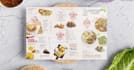 professional modern design digital ads menu with mockups