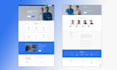 design responsive html landing page