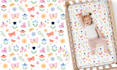 design seamless textile prints for kids and baby brands