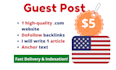 write and publish guest post on USA website