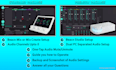 setup beacn studio, microphone, mix create dual PC audio