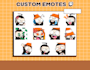 make awesome custom emotes, panels, icons, sub badges