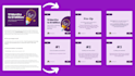 design instagram carousel posts from blog articles