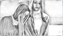 draw a realistic pencil portrait drawing from photo