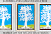create a PERSONALIZED family tree poster art