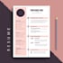 make professional CV and resume design for you