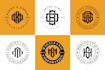 do urban streetwear monogram clothing brand logo design