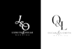 design a modern and elegant monogram logo design