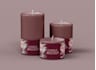 do candle box packaging design and candle label design