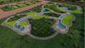 design a mini golf course with 9 and 18 holes