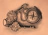do custom tattoo design , anime , traditional or realistic sleeve tattoo artist