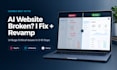 fix lovable bolt v0 website bugs and redesign ui
