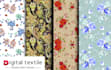 design seamless patterns, textile prints, geometric pattern
