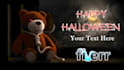 make evil teddy halloween video