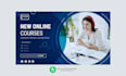 design company poster, flyer design and web banner