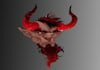 do hand demon  logo in my style
