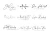 design handwriting, scripted, handwritten, cursive, signature logo
