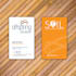 design professional business card and letterhead