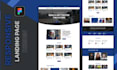 do figma website design and UI UX mockup