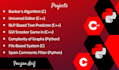 deliver perfect python, cpp, and c programming modules