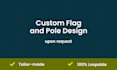 make an professional flag animation video with your logo