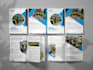 design a stunning company profile and brochure in canva pro with editable file