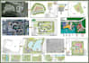render rv park, campground map, site plan, or vector map