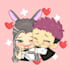 draw you cute chibi couple furry pokemon fanart