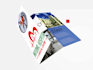 do custom bifold , trifold brochure design