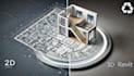 convert 2d autocad file into 3d revit model