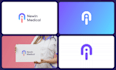 design modern and colorful gradient logo design