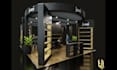 create 3d booth exhibition stand stall booth kiosk in 24 hour
