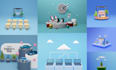 design animate 3d illustration