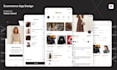 design mobile app UI UX design and website UI UX design in figma