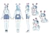 do character design professional concept for you