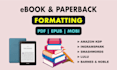 format and upload books to amazon kindle, ingramspark, lulu
