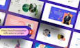 write content and design business powerpoint presentation