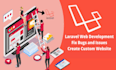 develop web app using PHP laravel and fix bugs and issues