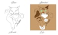 create a beautiful vector portrait of your pet