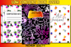notebook journal planner logbook cover and interior page design