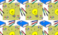 create kids seamless pattern design