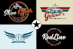 design auto detailing, car wash, cleaning and spa logo